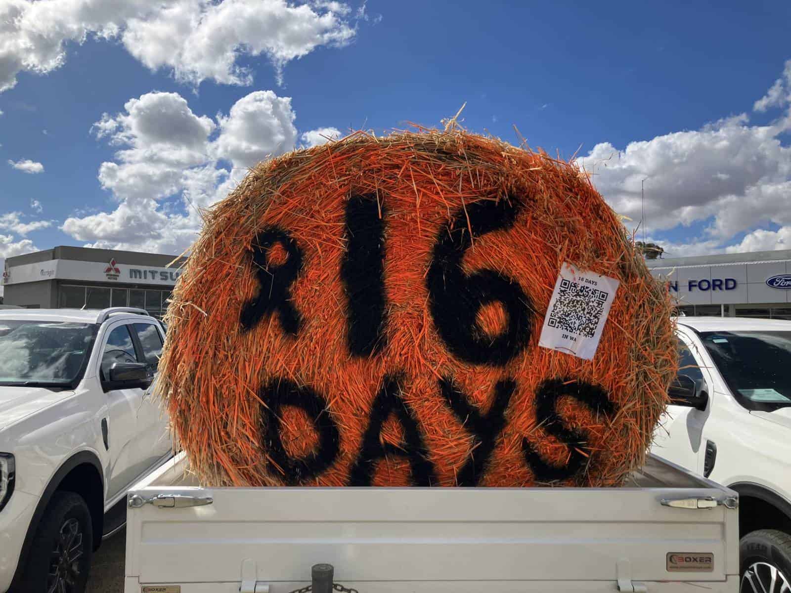 OrangeHayBales